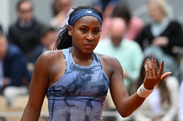 Roland Garros 2025: Coco Gauff (USA) during the Women s Singles tennis match against Olivia Gadecki on Court Philippe-Chatrier during the Grand Slam tennis tournament on May 27, 2025 at Roland Garros Stadium in Paris, France. - 27 05 2025 - France Ile-de-France (region) Paris -  JulienxMattiax xLexPictorium LePictorium_0308971