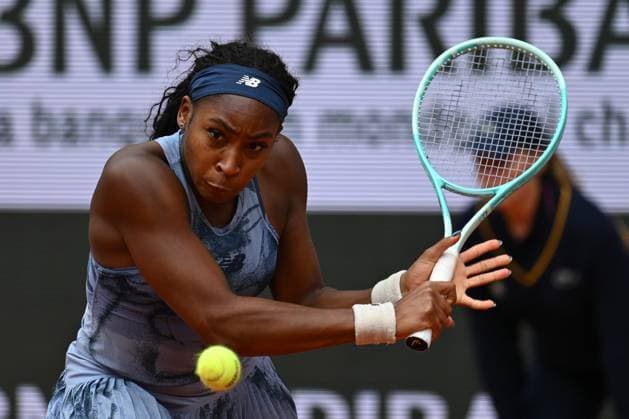 Roland Garros 2025: Coco Gauff (USA) during the Women s Singles tennis match against Olivia Gadecki on Court Philippe-Chatrier during the Grand Slam tennis tournament on May 27, 2025 at Roland Garros Stadium in Paris, France. - 27 05 2025 - France Ile-de-France (region) Paris -  JulienxMattiax xLexPictorium LePictorium_0308985