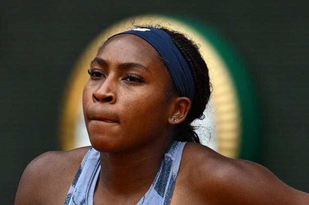 Roland Garros 2025: Coco Gauff (USA) during the Women s Singles tennis match against Olivia Gadecki on Court Philippe-Chatrier during the Grand Slam tennis tournament on May 27, 2025 at Roland Garros Stadium in Paris, France. - 27 05 2025 - France Ile-de-France (region) Paris -  JulienxMattiax xLexPictorium LePictorium_0308987