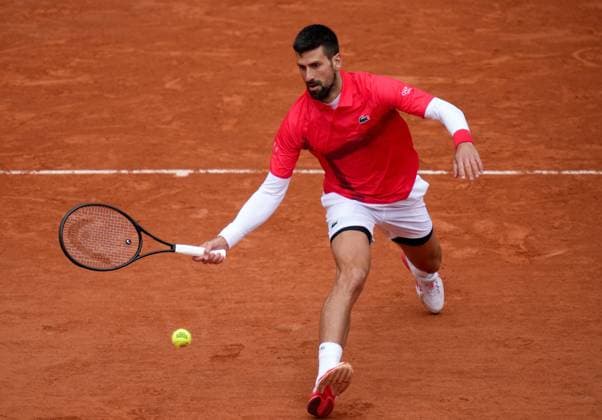TENNIS - French Open 2025 PARIS,FRANCE,27.MAY.25 - TENNIS - ATP, Tennis Herren World Tour, French Open, Roland Garros, Grand Slam. Image shows Novak Djokovic (SRB).  GEPAxpictures xMichaelxRiedler