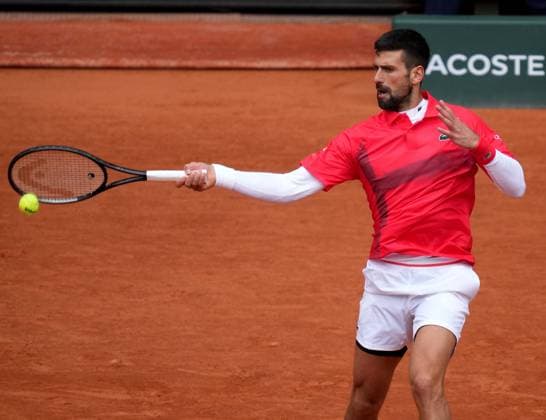 TENNIS - French Open 2025 PARIS,FRANCE,27.MAY.25 - TENNIS - ATP, Tennis Herren World Tour, French Open, Roland Garros, Grand Slam. Image shows Novak Djokovic (SRB).  GEPAxpictures xMichaelxRiedler