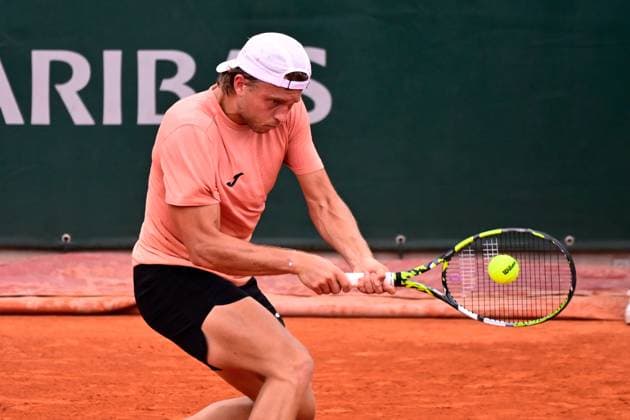 TENNIS : Roland Garros 2025 - Internationaux de France - 27 05 2025 Alexandre Muller ( France ) during the 2025 French Open at Roland Garros on May 27, 2025 in Paris, France. ( Photo Dante Badano PSNewz ) - ParisFrance  Copyright: xx