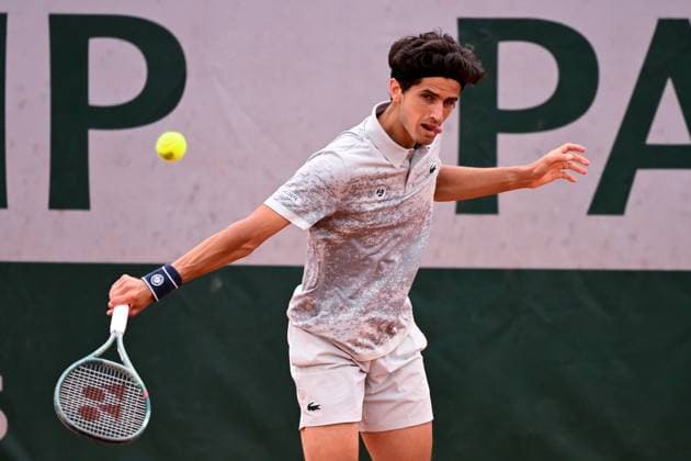 TENNIS : Roland Garros 2025 - Internationaux de France - 27 05 2025 Pierre Hugues Herbert ( France ) during the 2025 French Open at Roland Garros on May 27, 2025 in Paris, France. ( Photo Dante Badano PSNewz ) - ParisFrance  Copyright: xx