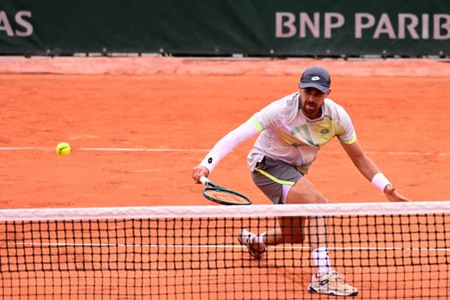 TENNIS : Roland Garros 2025 - Internationaux de France - 27 05 2025 Benjamin Bonzi ( France ) during the 2025 French Open at Roland Garros on May 27, 2025 in Paris, France. ( Photo Dante Badano PSNewz ) - ParisFrance  Copyright: xx