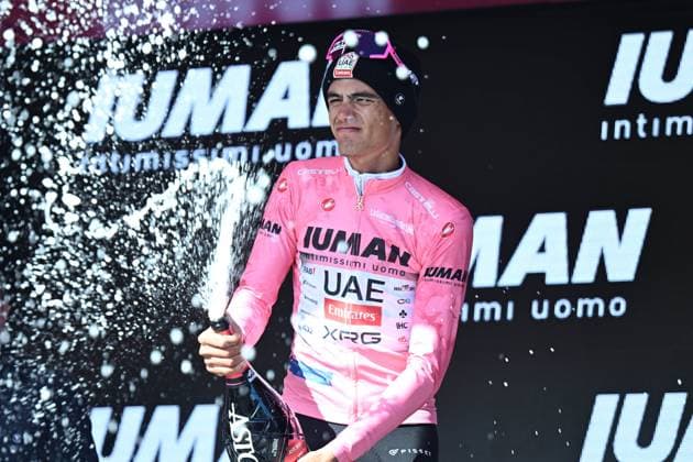 27-05-2025 Giro D italia; Tappa 16 Piazzola Sul Brenta - Brentonico San Valentino; 2025, Uae Team Emirates - Xrg; Del Toro Romero, Isaac; Brentonico San Valentino; 