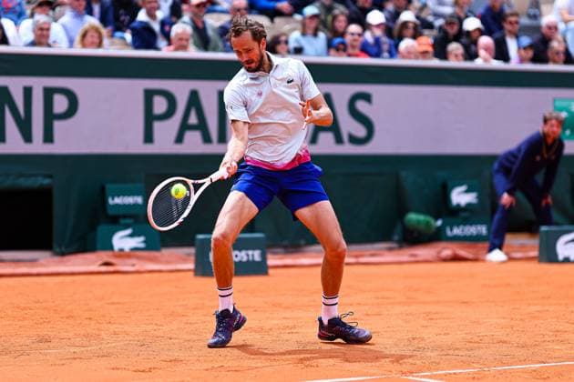 2025.05.27 Paryz French Open Roland Garros 2025 Daniil Medvedev - Cameron Norrie N z Daniil Medvedev Foto Pawel Andrachiewicz PressFocus 2025.05.27 Paris Tennis French Open Roland Garros 2025 Daniil Medvedev - Cameron Norrie Daniil Medvedev Credit: Pawel Andrachiewicz PressFocus NEWSPIX.PL --- newspix.pl POLAND OUT! 