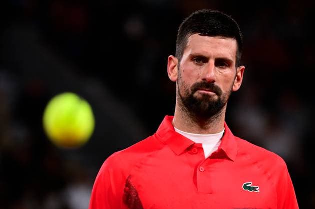 TENNIS : Roland Garros 2025 - Internationaux de France - 27 05 2025 Novak Djokovic ( Serbia ) during the 2025 French Open at Roland Garros on May 27, 2025 in Paris, France. ( Photo Dante Badano PSNewz ) - ParisFrance  Copyright: xx