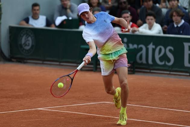 Roland Garros 2025 Joao Fonseca during Roland Garros 2025 tennis tournament in Paris France on 27 May 2025. Paris France  Copyright: xFotoxOlimpikx originalFilename:jastrzebowski-rolandga250527_npNCz.jpg