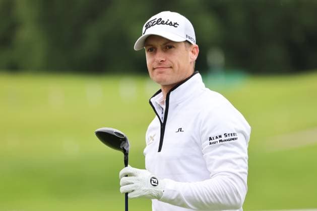 GOLF - Austrian Alpine Open HENNDORF,AUSTRIA,28.MAY.25 - GOLF - DP World Tour, Austrian Alpine Open, ProAm, Golfclub Gut Altentann. Image shows Calum Hill.  GEPAxpictures xMathiasxMandl