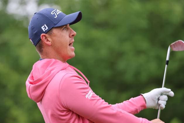 GOLF - Austrian Alpine Open HENNDORF,AUSTRIA,28.MAY.25 - GOLF - DP World Tour, Austrian Alpine Open, ProAm, Golfclub Gut Altentann. Image shows Grant Forrest.  GEPAxpictures xMathiasxMandl