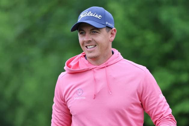 GOLF - Austrian Alpine Open HENNDORF,AUSTRIA,28.MAY.25 - GOLF - DP World Tour, Austrian Alpine Open, ProAm, Golfclub Gut Altentann. Image shows Grant Forrest.  GEPAxpictures xMathiasxMandl