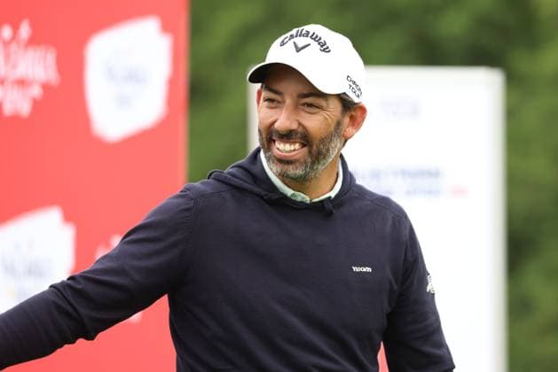 GOLF - Austrian Alpine Open HENNDORF,AUSTRIA,28.MAY.25 - GOLF - DP World Tour, Austrian Alpine Open, ProAm, Golfclub Gut Altentann. Image shows Pablo Larrazabal.  GEPAxpictures xMathiasxMandl