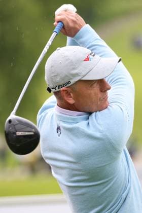 GOLF - Austrian Alpine Open HENNDORF,AUSTRIA,28.MAY.25 - GOLF - DP World Tour, Austrian Alpine Open, ProAm, Golfclub Gut Altentann. Image shows Luke Donald (GBR).  GEPAxpictures xMathiasxMandl