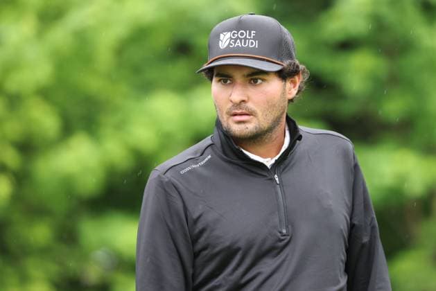 GOLF - Austrian Alpine Open HENNDORF,AUSTRIA,28.MAY.25 - GOLF - DP World Tour, Austrian Alpine Open, ProAm, Golfclub Gut Altentann. Image shows Eugenio Chacarra.  GEPAxpictures xMathiasxMandl