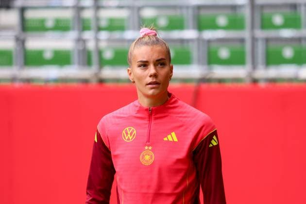 Bremen, Germany 28 Mai 2025 Fußball Frauen Nationalmannschaft Training 28 05 2025 Im Bild Selina Cerci Germany DFB regulations prohibit any use of photographs as image sequences and or quasi video Trainingsgelände Werder Bremen Bremen Copyright: xFotostandx xFantinix