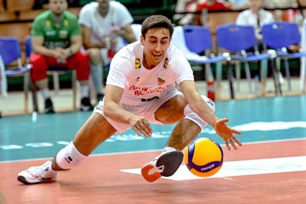 KATOWICE 28.05.2025 MECZ SIATKARZY --- TURNIEJ SILESIA CUP: MECZ BULGARIA - NIEMCY --- MENS VOLLEYBALL MATCH: BULGARIA - GERMANY N Z VENISLAV ANTOV FOT. PAWEL PIOTROWSKI 400MM.PL NEWSPIX.PL --- newspix.pl 