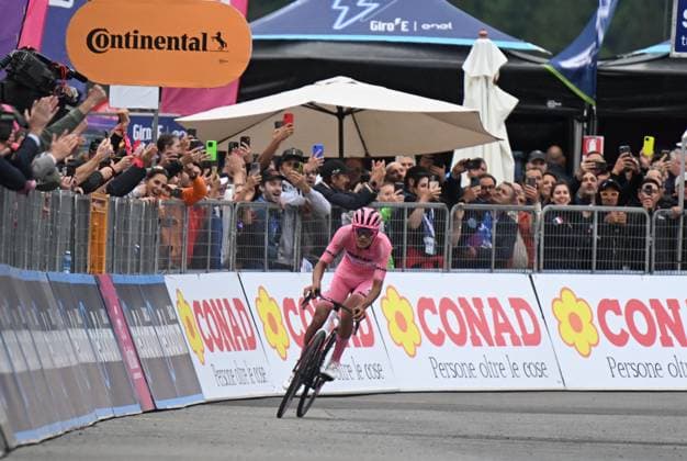 28-05-2025 Giro D italia; Tappa 17 San Michele All adige - Bormio; 2025, Uae Team Emirates - Xrg; Del Toro Romero, Isaac; Bormio; 