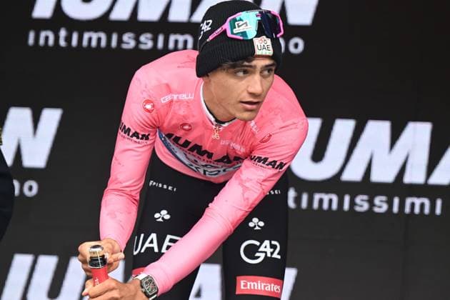 28-05-2025 Giro D italia; Tappa 17 San Michele All adige - Bormio; 2025, Uae Team Emirates - Xrg; Del Toro Romero, Isaac; Bormio; 