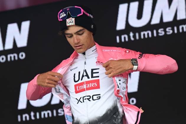 28-05-2025 Giro D italia; Tappa 17 San Michele All adige - Bormio; 2025, Uae Team Emirates - Xrg; Del Toro Romero, Isaac; Bormio; 