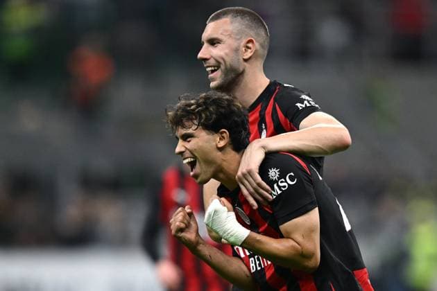 Db Milano 24 05 2025 - campionato di calcio serie A Milan-Monza foto Daniele Buffa Image nella foto: esultanza gol Joao Felix 
