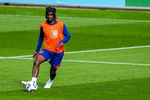 ZEIST, 28-05-2025, KNVB Campus, International football, season 2024 2025 , Training of the Dutch National Football Team , Netherlands player Jeremie Frimpong Training Netherlands 28-05-2025  x29507237x Copyright: