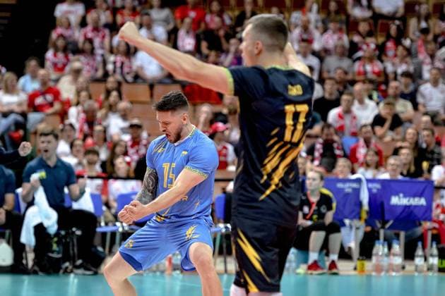 KATOWICE 28.05.2025 MECZ SIATKARZY --- TURNIEJ SILESIA CUP: MECZ POLSKA - UKRAINA --- MENS VOLLEYBALL MATCH: POLAND - UKRAINE N Z VITALI SHCHYTKOV FOT. PAWEL PIOTROWSKI 400MM.PL NEWSPIX.PL --- newspix.pl 