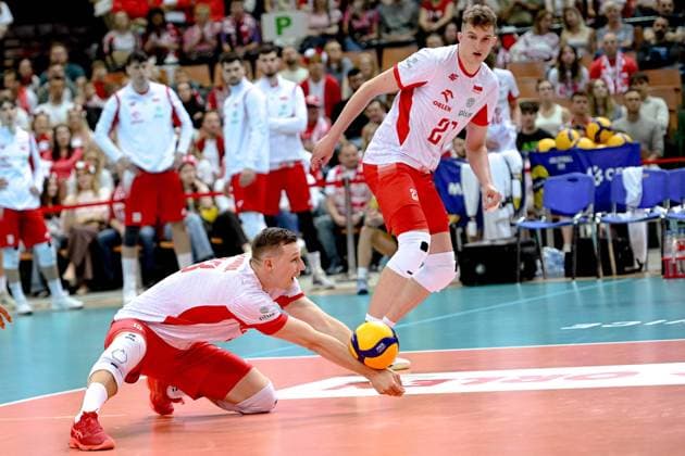 Volleyball, International match, Poland - Ukraine