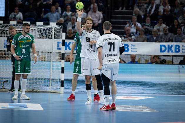 DAIKIN HBL THW Kiel vs SC DHfK Leipzig 28 05 25 Petter Overby Nr 11, THW Kiel , Elias Ellefsen a Skipagotu Nr 71, THW Kiel DAIKIN HBL THW Kiel vs SC DHfK Leipzig, Wunderino Arena on 28 05 25 Copyright: xBEAUTIFULxSPORTS MarioxM.xKobergx