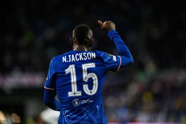 WROCLAW, POLAND - 28 MAY, 2025: Nicolas Jackson - The final match UEFA Europa Conference League Real Betis vs Chelsea FC at Wroclaw Stadium.  Copyright: xVitaliixKliuievx