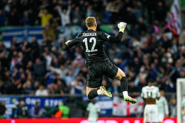 Bilder des Jahres 2025, Sport 05 Mai Sport Bilder des Tages WROCLAW, POLAND - 28 MAY, 2025: Filip Jorgensen - The final match UEFA Europa Conference League Real Betis vs Chelsea FC at Wroclaw Stadium.  Copyright: xVitaliixKliuievx
