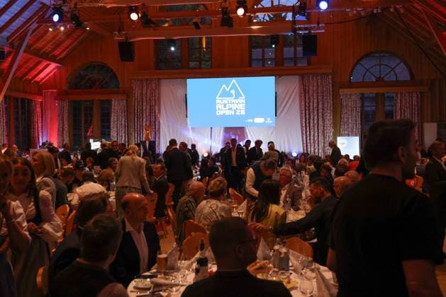 GOLF - Austrian Alpine Open HENNDORF,AUSTRIA,28.MAY.25 - GOLF - DP World Tour, Austrian Alpine Open Night, Golfclub Gut Altentann. Image shows an overview.  GEPAxpictures xMathiasxMandl