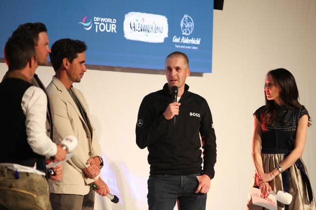 GOLF - Austrian Alpine Open HENNDORF,AUSTRIA,28.MAY.25 - GOLF - DP World Tour, Austrian Alpine Open Night, Golfclub Gut Altentann. Image shows Matthias Schwab (AUT).  GEPAxpictures xMathiasxMandl