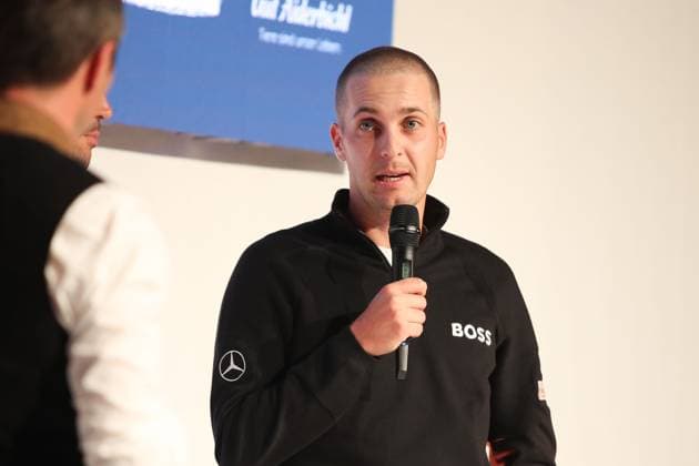 GOLF - Austrian Alpine Open HENNDORF,AUSTRIA,28.MAY.25 - GOLF - DP World Tour, Austrian Alpine Open Night, Golfclub Gut Altentann. Image shows Matthias Schwab (AUT).  GEPAxpictures xMathiasxMandl
