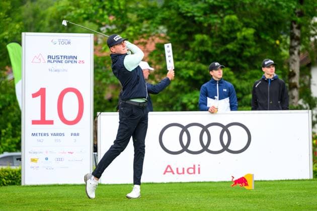 GOLF - Austrian Alpine Open HENNDORF,AUSTRIA,29.MAY.25 - GOLF - DP World Tour, Austrian Alpine Open, Golfclub Gut Altentann. Image shows Ben Schmidt (ENG).  GEPAxpictures xChristianxMoser