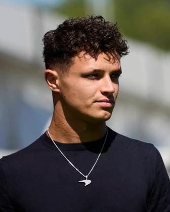 F1 Grand Prix of Spain - Previews Lando Norris of Great Britain and McLaren Formula 1 Team arrives in the Paddock during previews ahead of the F1 Grand Prix of Spain at Circuit de Barcelona-Catalunya on May 29, 2025, in Barcelona, Spain. Barcelona Circuit de Barcelona-Catalunya Catalunya Spain RL_F1GPESP2025_000012 Copyright: xRicardoxLarreinax