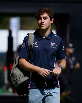 F1 Grand Prix of Spain - Previews Franco Colapinto of Argentina and BWT Alpine F1 Team arrives in the Paddock during previews ahead of the F1 Grand Prix of Spain at Circuit de Barcelona-Catalunya on May 29, 2025, in Barcelona, Spain. Barcelona Circuit de Barcelona-Catalunya Catalunya Spain RL_F1GPESP2025_000032 Copyright: xRicardoxLarreinax