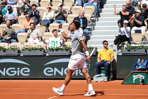 TENNIS : Roland Garros 2025 - Internationaux de France - 29 05 2025 Jaume Munar (ESP) Vs Arthur Fils (FRA) ParisFrance  Copyright: xMichtofx