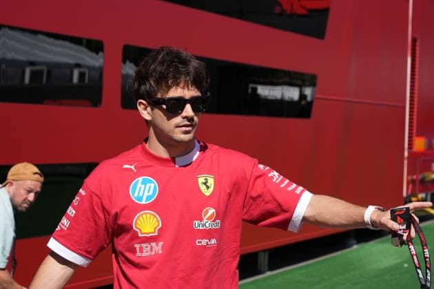 29 05 2025, Circuit de Catalunya, Barcelona, Formula 1 Aramco Grand Prix of Spain 2025 , in the picture Charles Leclerc MCO , Scuderia Ferrari HP Photo by Hasan Bratic DeFodi Images