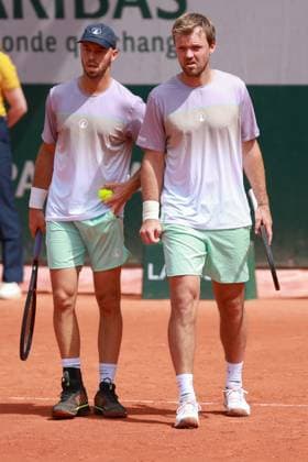 Kevin Krawietz, Tim Puetz, Men s Doubles, Men s Doubles Tennis French Open 2025 Roland Garros Paris France 29 May 2025 Copyright: xJuergenxHasenkopfx