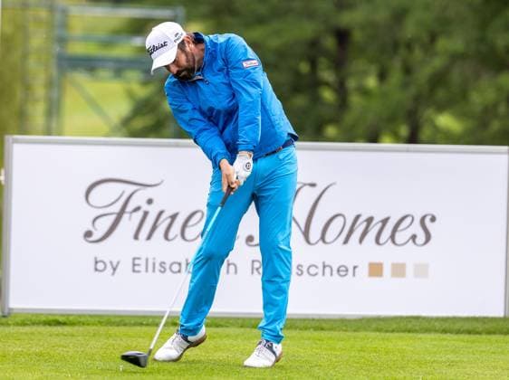 29 05 2025, Golf Club Gut Altentann, Henndorf am Wallersee, AUT, DP World Tour, Austrian Golf Open 2025, in the picture Thomas Aiken RSA Thomas Aiken RSA during the Austrian Golf Open of the DP World Tour at the Golf Club Gut Altentann in Henndorf am Wallersee, Austria on 2025 05 29 Expa Henndorf am Wallersee  EP_gro