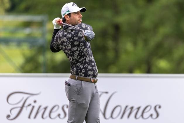 29 05 2025, Golf Club Gut Altentann, Henndorf am Wallersee, AUT, DP World Tour, Austrian Golf Open 2025, in the picture Adrian Otaegui UAE Adrian Otaegui UAE during the Austrian Golf Open of the DP World Tour at the Golf Club Gut Altentann in Henndorf am Wallersee, Austria on 2025 05 29 Expa Henndorf am Wallersee  EP_gro