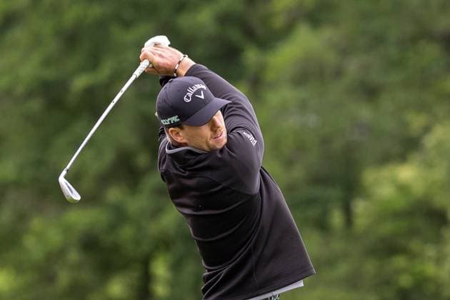 29 05 2025, Golf Club Gut Altentann, Henndorf am Wallersee, AUT, DP World Tour, Austrian Golf Open 2025, in the picture Mikael Lindberg SWE Mikael Lindberg SWE during the Austrian Golf Open of the DP World Tour at the Golf Club Gut Altentann in Henndorf am Wallersee, Austria on 2025 05 29 Expa Henndorf am Wallersee  EP_gro