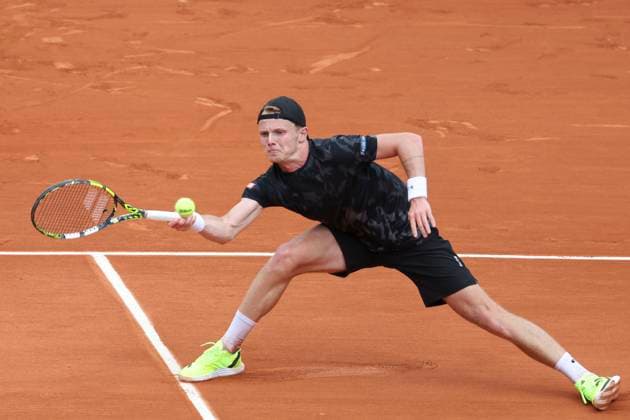 TENNIS : Roland Garros 2025 - Internationaux de France - 29 05 2025 Alexander Zverev (GER) Vs Jesper de Jong (NED) ParisFrance  Copyright: xMichtofx