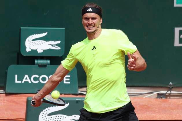 TENNIS : Roland Garros 2025 - Internationaux de France - 29 05 2025 Alexander Zverev (GER) Vs Jesper de Jong (NED) ParisFrance  Copyright: xMichtofx