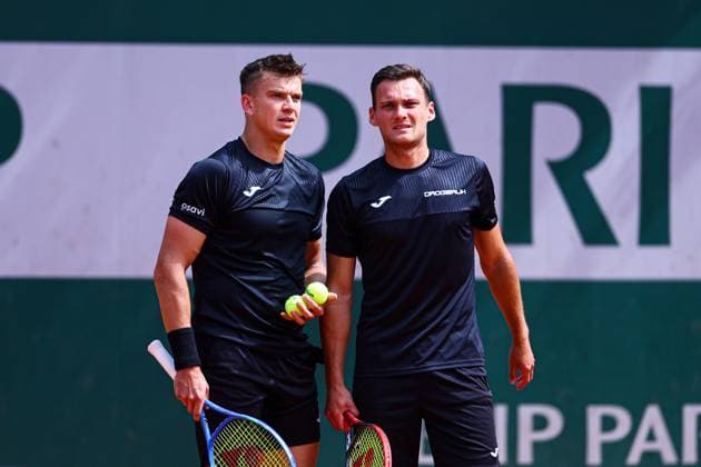 2025.05.29 Paryz French Open Roland Garros 2025 Kevin Kravietz Tim Puetz - Karol Drzewiecki Piotr Matuszewski N z Karol Drzewiecki Piotr Matuszewski Foto Pawel Andrachiewicz PressFocus 2025.05.29 Paris Tennis French Open Roland Garros 2025 Kevin Kravietz Tim Puetz - Karol Drzewiecki Piotr Matuszewski Karol Drzewiecki Piotr Matuszewski Credit: Pawel Andrachiewicz PressFocus NEWSPIX.PL --- newspix.pl POLAND OUT! 