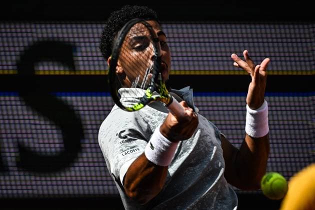 May 29, 2025, Paris, France, France: Arthur FILS of France during the fifth day of Roland-Garros 2025, French Open 2025, Grand Slam tennis tournament at Roland-Garros Stadium on May 29, 2025 in Paris, France. Paris France - ZUMAm308 20250529_zsp_m308_003 Copyright: xMatthieuxMirvillex