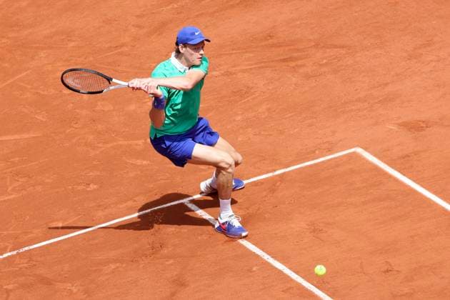 TENNIS : Roland Garros 2025 - Internationaux de France - 29 05 2025 Jannik Sinner (ITA) Vs Richard Gasquet (FRA) ParisFrance  Copyright: xMichtofx