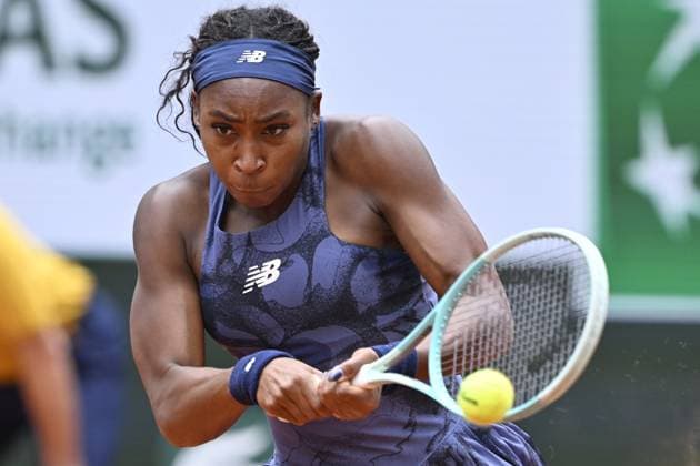 2025 Roland-Garros - Day 5 PARIS, FRANCE - MAY 29: Coco Gauff of the United States during her match against Tereza Valentova (not seen) of USA in the second round of the women s singles competition on Court Philippe-Chatrier during the 2025 French Open Tennis Tournament at Roland Garros in Paris, France on May 29, 2025. Burak Akbulut Anadolu Paris France. Editorial use only. Please get in touch for any other usage.  Copyright: x2025xAnadoluxBurakxAkbulutx