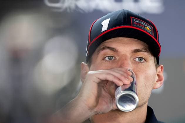 BARCELONA - Max Verstappen (Red Bull Racing) during a press conference, PK, Pressekonferenz at the Circuit de Barcelona-Catalunya before media day ahead of the Spanish Grand Prix. ANP SANDER KING xVIxANPxSportx xxANPxIVx 528958262 originalFilename: 528958262.jpg