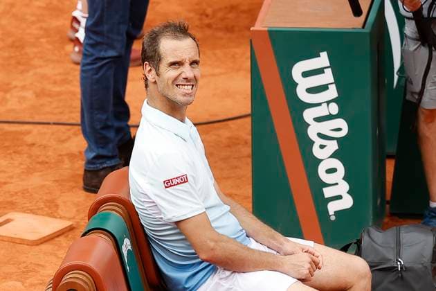 May 29, 2025, Paris, Paris, France: Richard Gasquet (FRA) during the tribute to Richard Gasquet for his career during the tennis Grand Slam of Roland Garros 2025, match between at Roland Garros Stadium - on May 29 2025.Paris - France Paris France - ZUMAb253 20250529_zsp_b253_112 Copyright: xLoicxBaratouxx